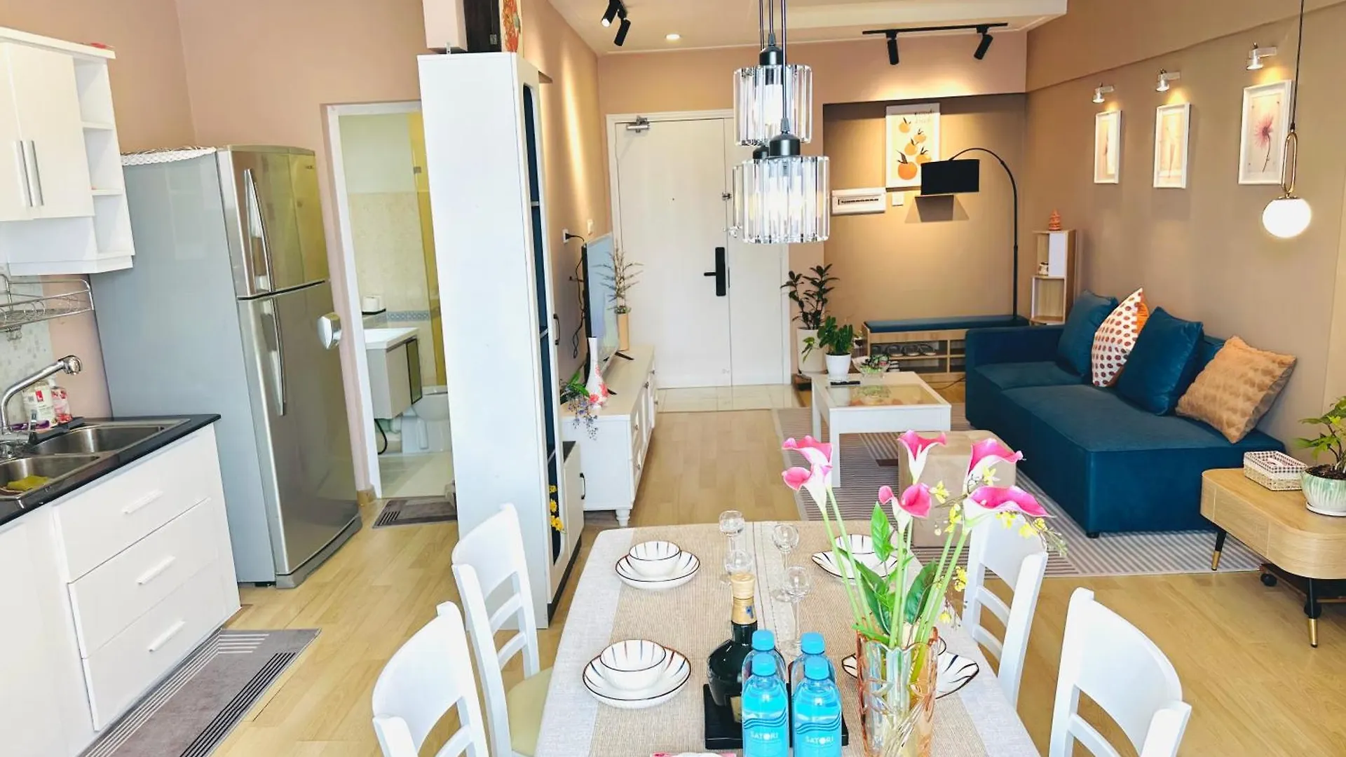 Apartment Doha Homes - Central Garden, Trung Tam Quan 1,2 Phong Ngu, 2 Bathroom Ho Chi Minh City