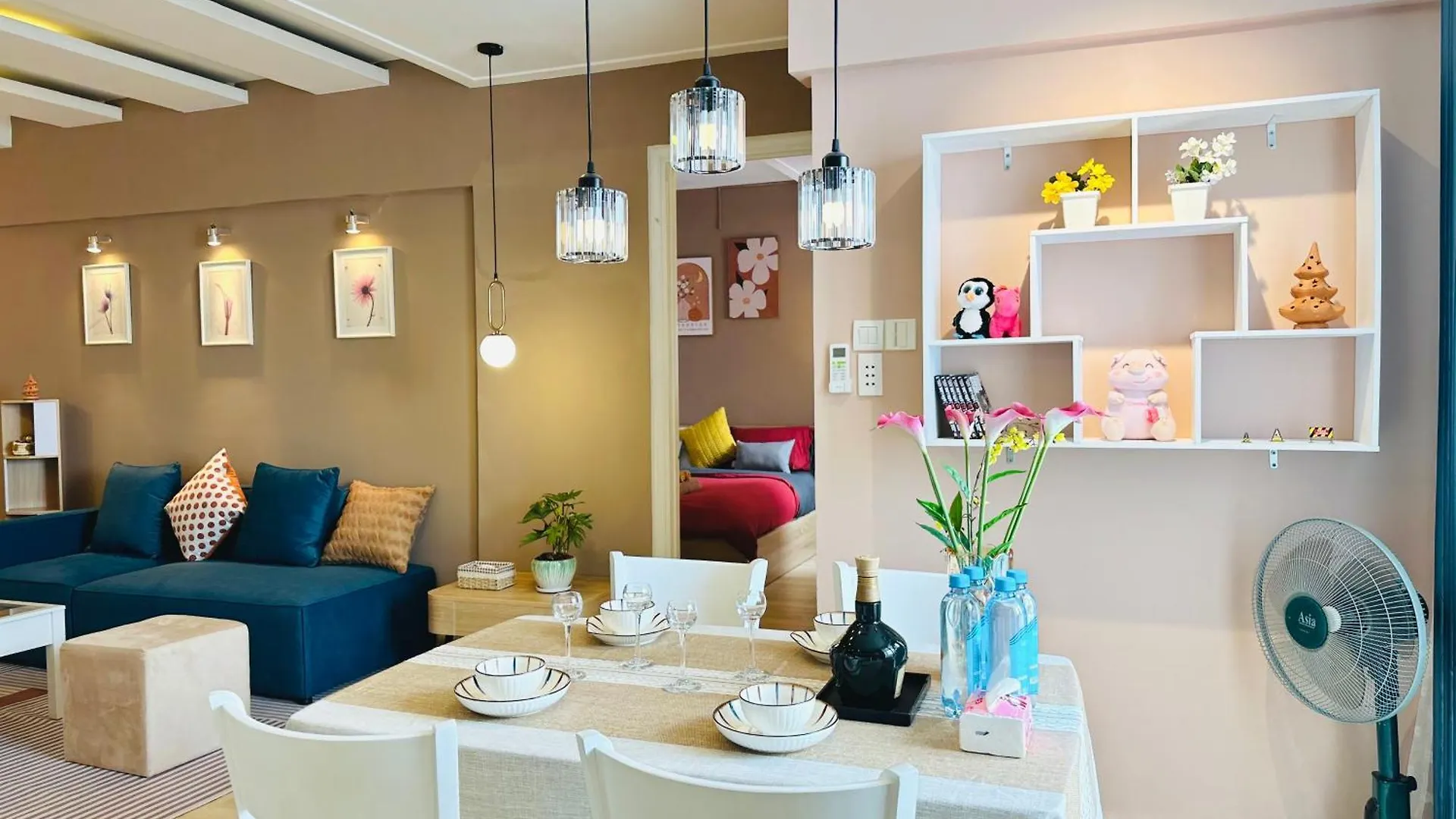 Apartment Doha Homes - Central Garden, Trung Tam Quan 1,2 Phong Ngu, 2 Bathroom Ho Chi Minh City