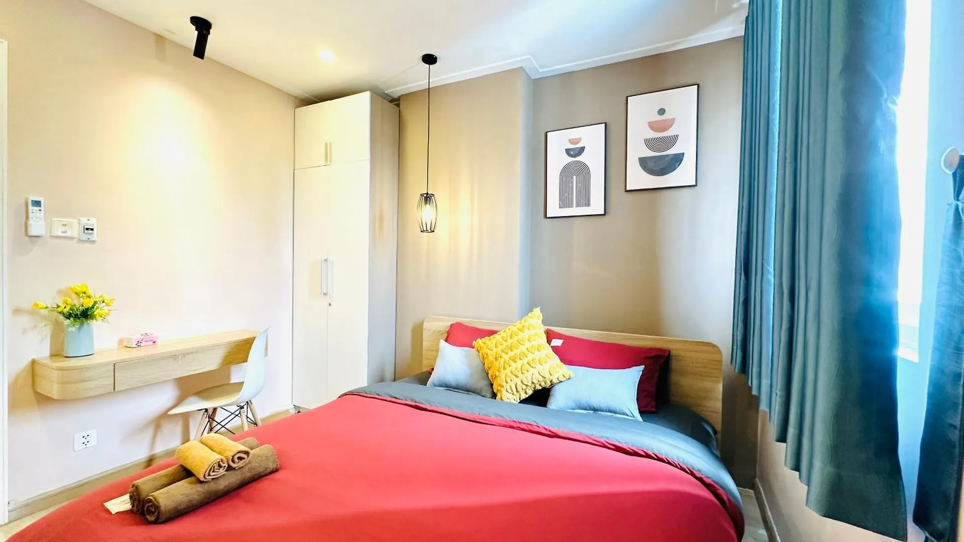 Doha Homes - Central Garden, Trung Tam Quan 1,2 Phong Ngu, 2 Bathroom Ho Chi Minh City Apartment